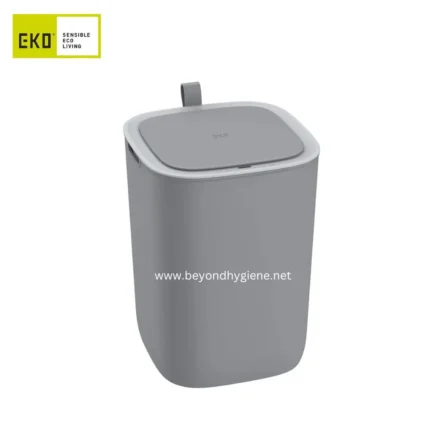 EKO smart touchless trash bin for hygienic waste disposal, modern kitchen or office trash can designed for efficiency and cleanliness.