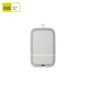 Hand sanitizer dispenser with touchless operation, suitable for hygiene and sanitation in public and commercial spaces. Ideal for maintaining cleanliness and reducing bacteria spread.