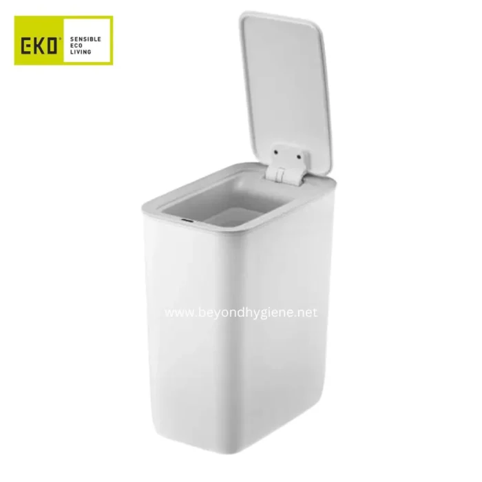 EKO portable white toilet for hygiene, eco-living, and sanitation solutions in Asia, ideal for clean, sustainable waste management.