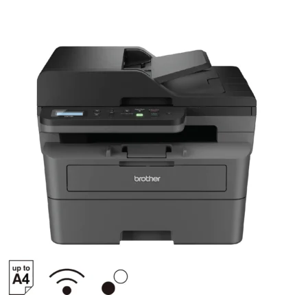 High-quality brother multi-function laser printer for office use, wireless connectivity, multifunction printing, copying, scanning, high-speed performance, compact design, reliable office equipment.