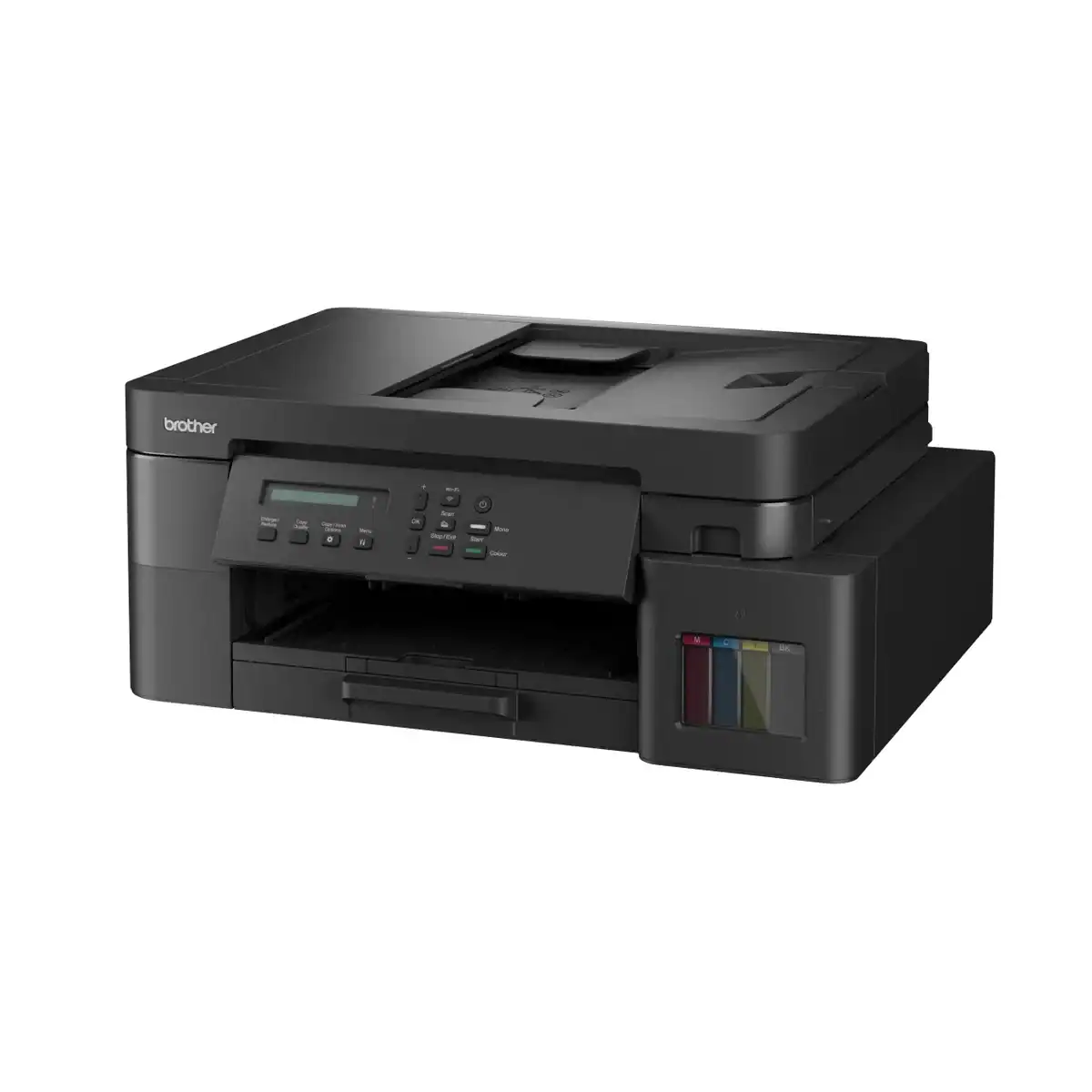 HT1_CGImage_DCP_T830DW_3QL Compatible Brother multifunction laser printer ideal for office printing needs.