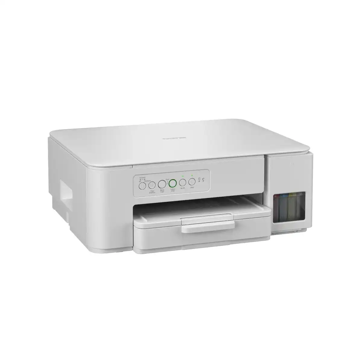 HT4_CGImage_DCP_T439W_T436W_C431W_3QR High-quality monochrome inkjet printer ideal for professional printing needs, featuring easy-to-use controls and versatile connectivity options for small to medium office environments.
