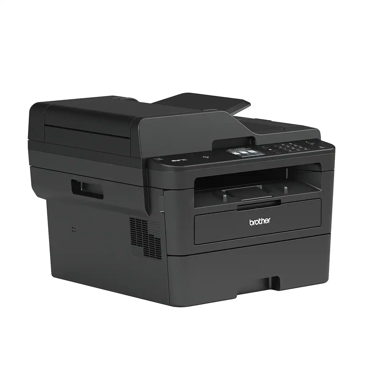 MFC-L2750DW-R Brother multifunction monochrome laser printer for high-volume printing and copying needs. Ideal for offices seeking reliable, fast, and cost-effective printing solutions.