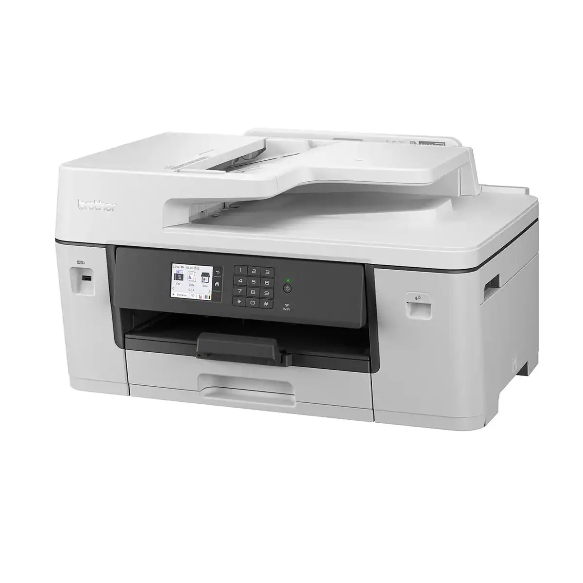 MFC_J3540DW_L High-quality office multifunction printer with scanning, copying, and wireless connectivity, ideal for business environments seeking reliable document management and efficient workflow solutions.