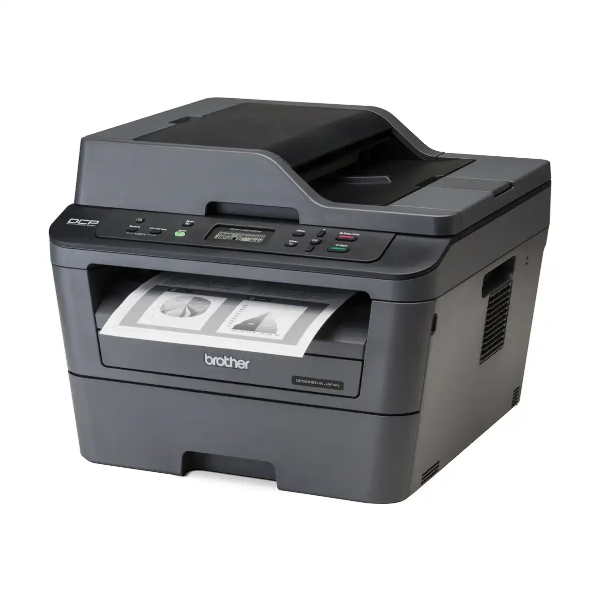 printer-laser-DCP-L2540DW-L Thermal transfer printer used for printing barcode labels and receipts in hygiene and sanitation industries.