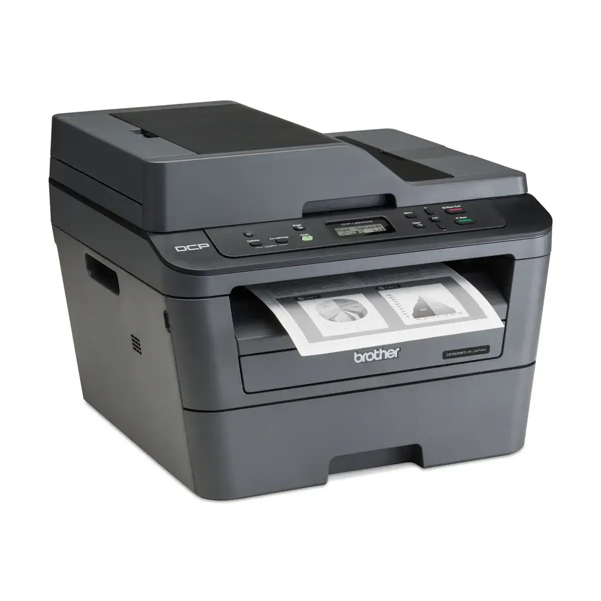 printer-laser-DCP-L2540DW-R High-quality Brother monochrome laser printer suitable for office printing needs, featuring fast output, wireless connectivity, and durable design for efficient document management.