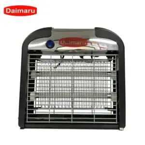 Daimaru electric insect killer with metal grid, ideal for pest control, reliable Japanese technology, suitable for residential and commercial use, effective in eliminating flies and mosquitoes.