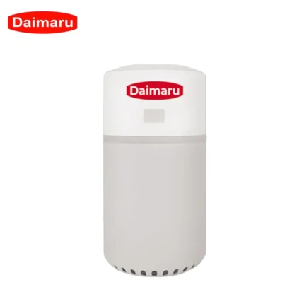 Daimaru air purifier, sleek white electronic air purifier for commercial and industrial hygiene applications, enhanced air quality, essential hygiene solution, Beyond Hygiene Asia.