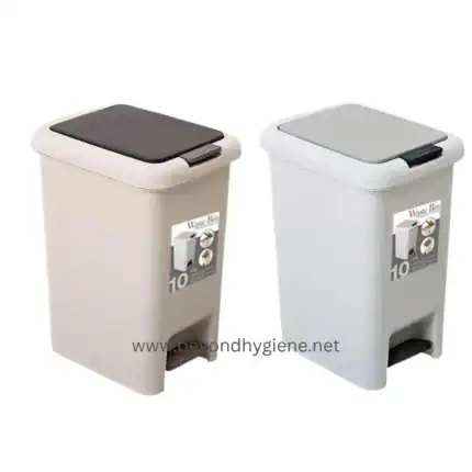 Used hygiene waste bins, waste disposal containers for clinical and commercial use, hygiene management products for Asia markets.