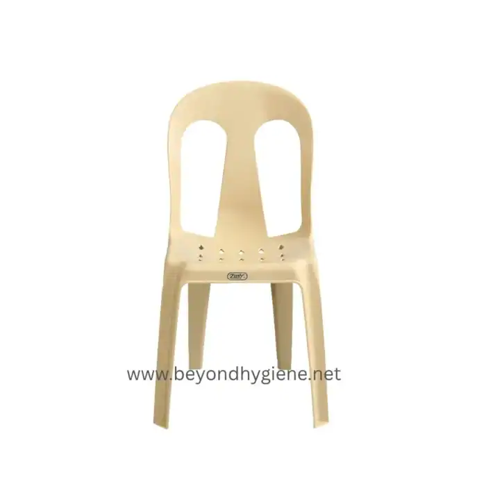 Plastic chair for hygiene and sanitation at Beyond Hygiene Asia, ideal for commercial and healthcare environments. Durable, easy to clean, and promotes safety in public facilities.