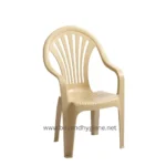 Recyclable plastic chair for outdoor and indoor use, ideal for events, cafes, and gardens, emphasizing durable, eco-friendly seating solutions from Beyond Hygiene Asia.