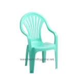 Plastic garden chair for outdoor and indoor seating, durable and weather-resistant. Perfect for patios, gardens, or casual events, offering comfortable recreational seating options.