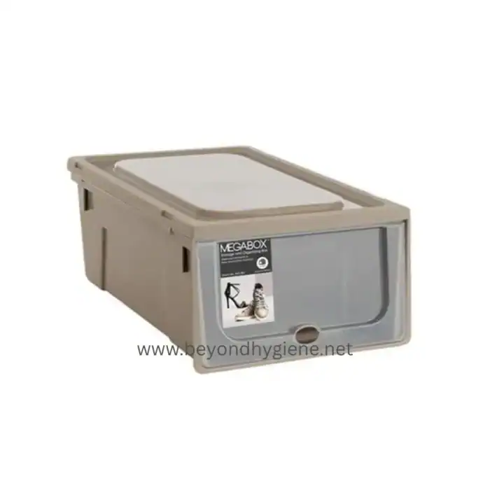 MEGABOX heavy-duty storage container with lid for clean hygiene storage solutions.