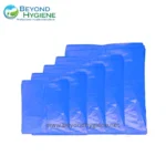 Trash Bag Blue (LDPE) Flat 100 pcs/ pack