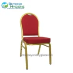 Aluminum Banquet Chair – Red