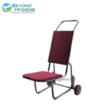 Upholstered Chair Transport Trolley – Dual-Wheel Design