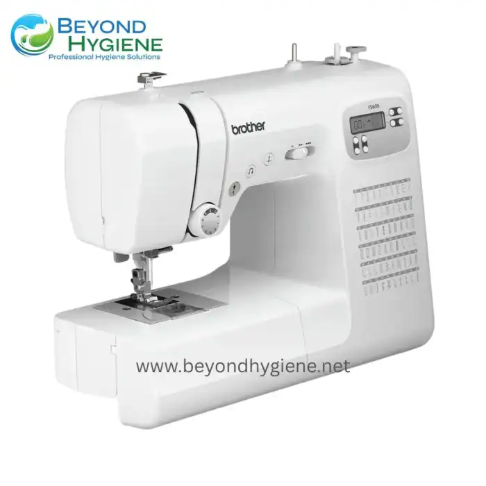 Brother sewing machine for professional hygiene solutions from Beyond Hygiene Asia.
