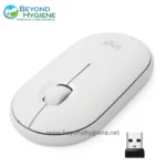 Logitech Pebble M350 Wireless Mouse – White