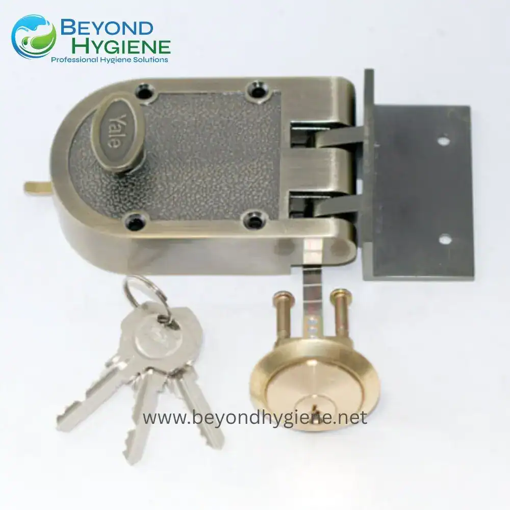 Deadlock Single Cylinder - Antique Brass (YLHV198AB)