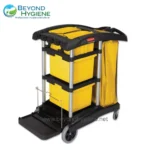 Microfiber Janitor Cart (9T73)